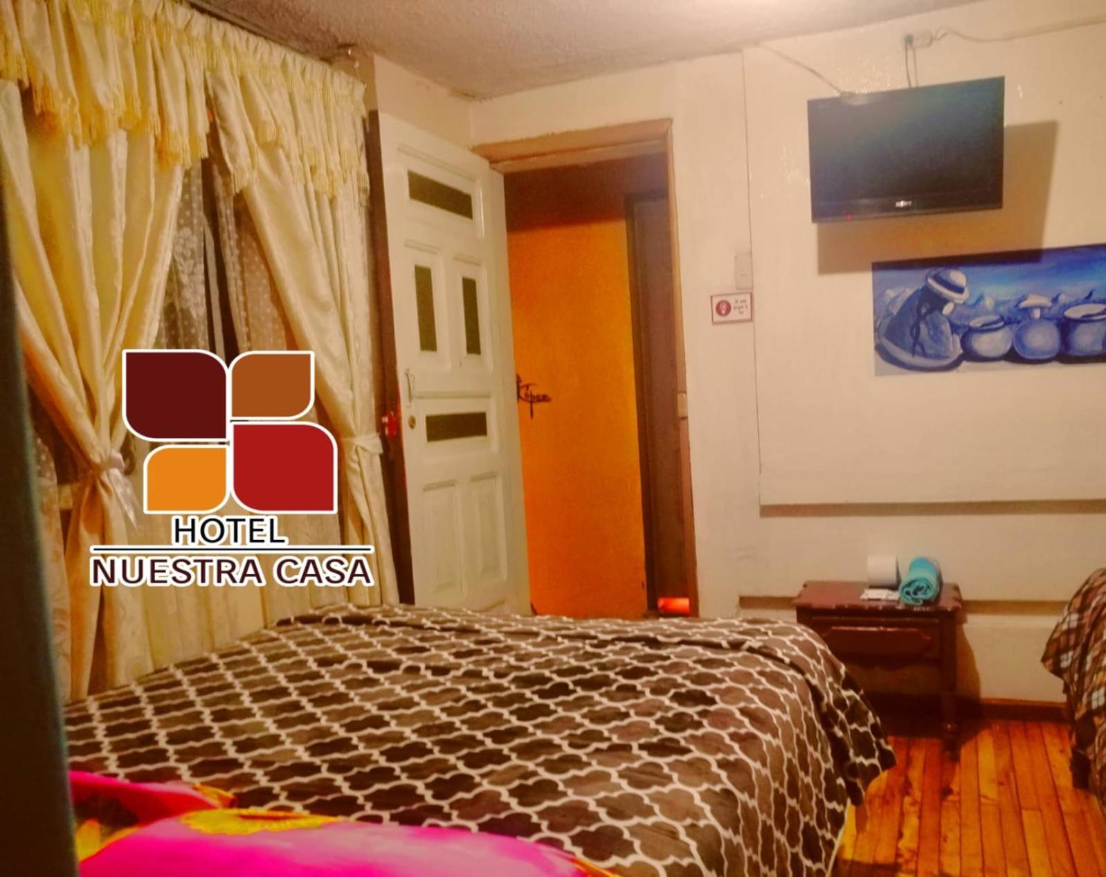 Hotel Nuestra Casa Riobamba Exteriör bild